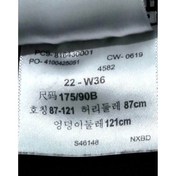 Signature By Levi Strauss & Co Modern Jegging Size 22 Wine Red Stretch Pants - Picture 11 of 11